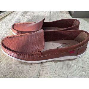 MARC JOSEPH New York Full Grain‎ Leather Loafers Shoes unisex Sz 5